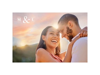 Wedding Initials Border