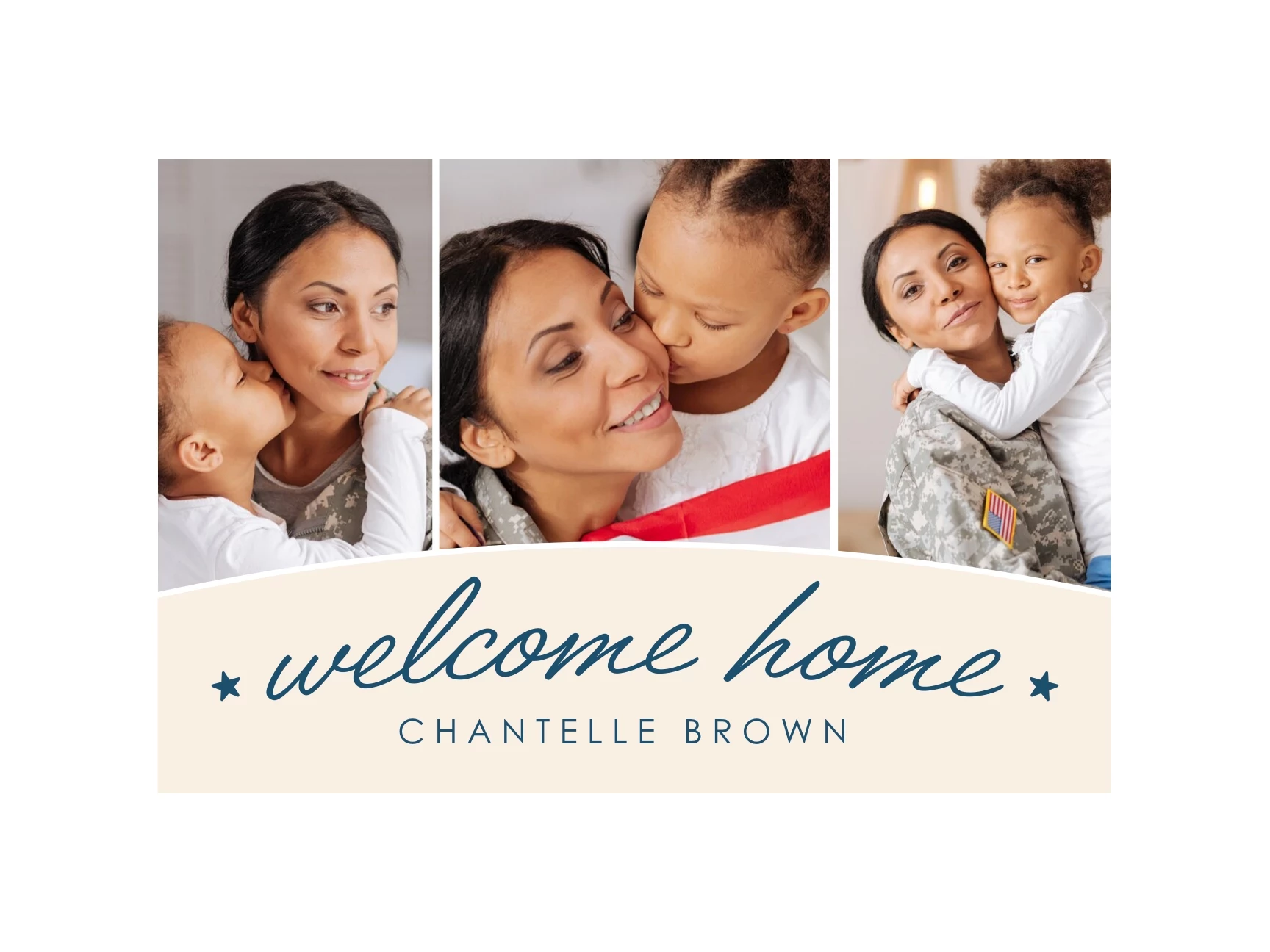 Welcome Home Stars Border