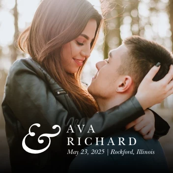 Wedding Photo Coaster