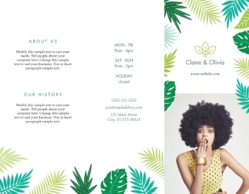 Tropical Palm Leaves