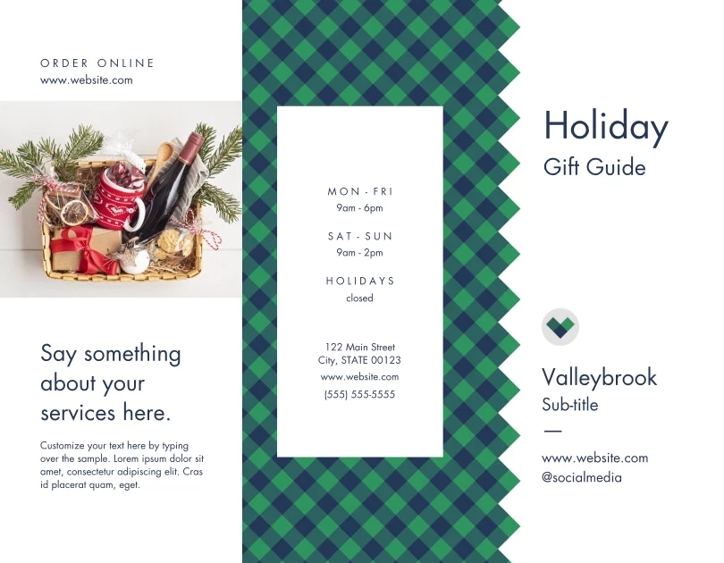 Modern Holiday Pattern