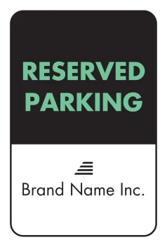 Reserved Parking Sign
