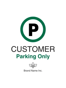 Simple Parking Sign