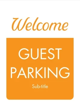 Welcome Guest Parking