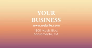 Gradient Warm Colors