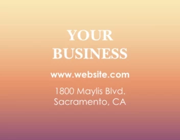 Gradient Warm Colors