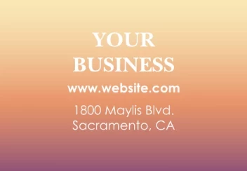 Gradient Warm Colors