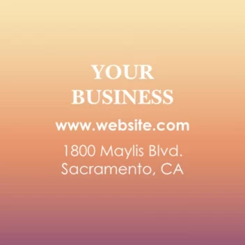 Gradient Warm Colors