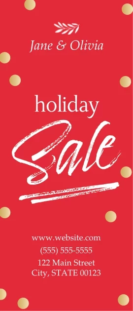 Confetti Holiday Sales