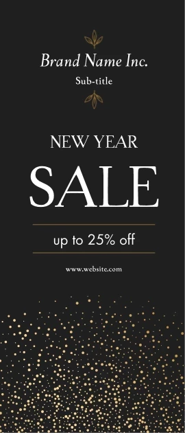 New Year Glitter Sale