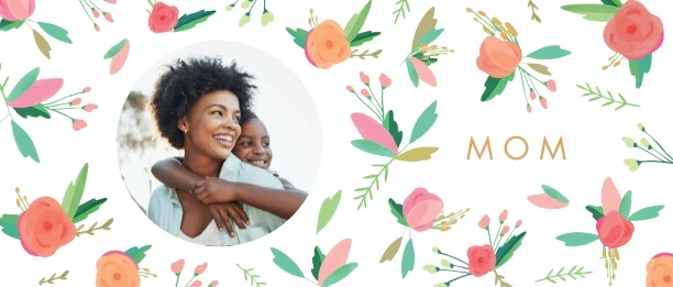 Mom & Flower Pattern