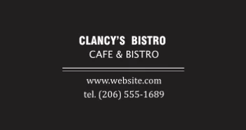 Black White Bistro
