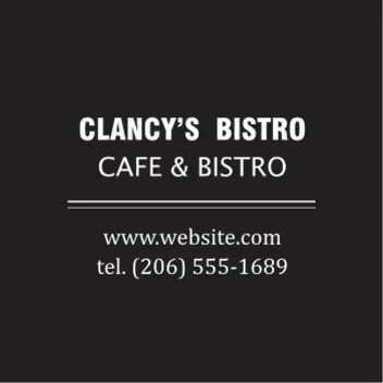 Black White Bistro