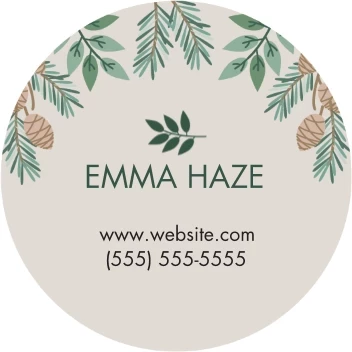 Winter Pinecones