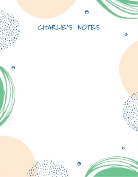 Dots & Spirals Notes
