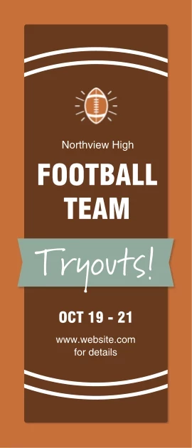 Football Team Tryouts