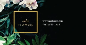 Florist Dark Flowers