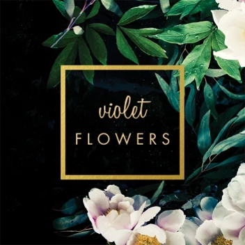 Florist Dark Flowers