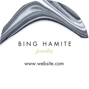 Jewelry Black Marble