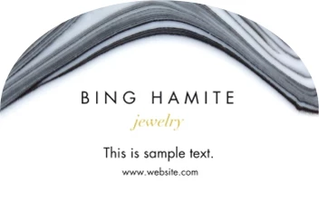 Jewelry Black Marble