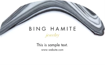 Jewelry Black Marble