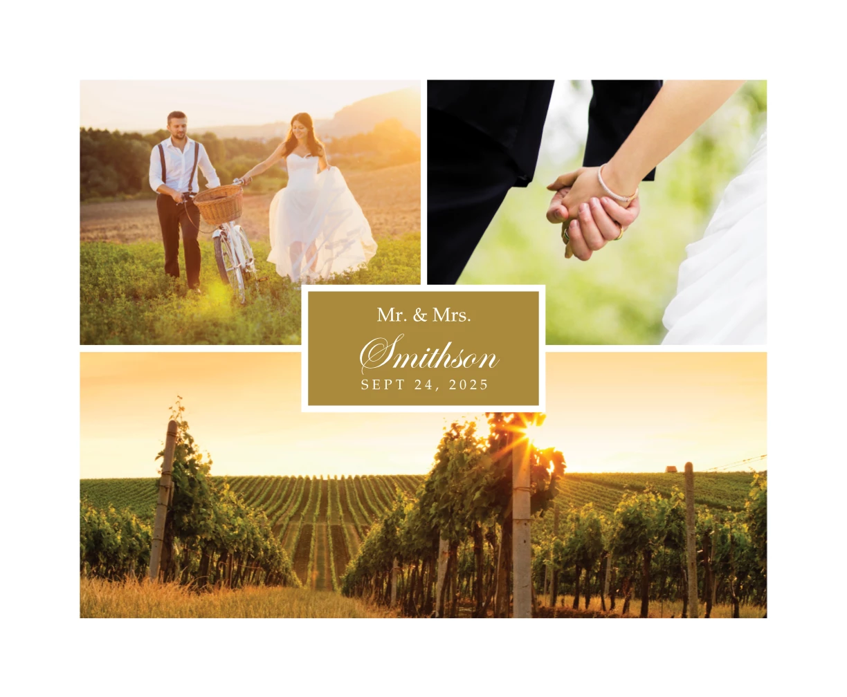 Squared Frames Wedding