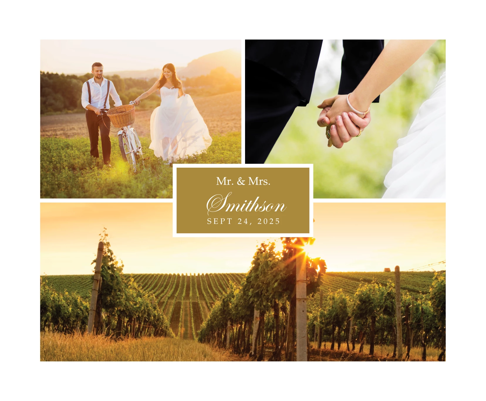 Squared Frames Wedding