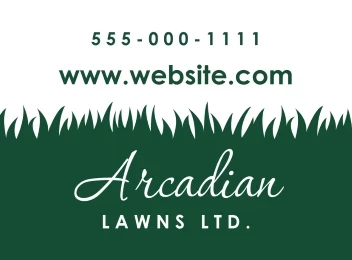 Landscaping Lawn Magnet