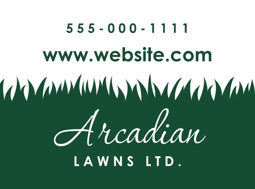 Landscaping Lawn Magnet