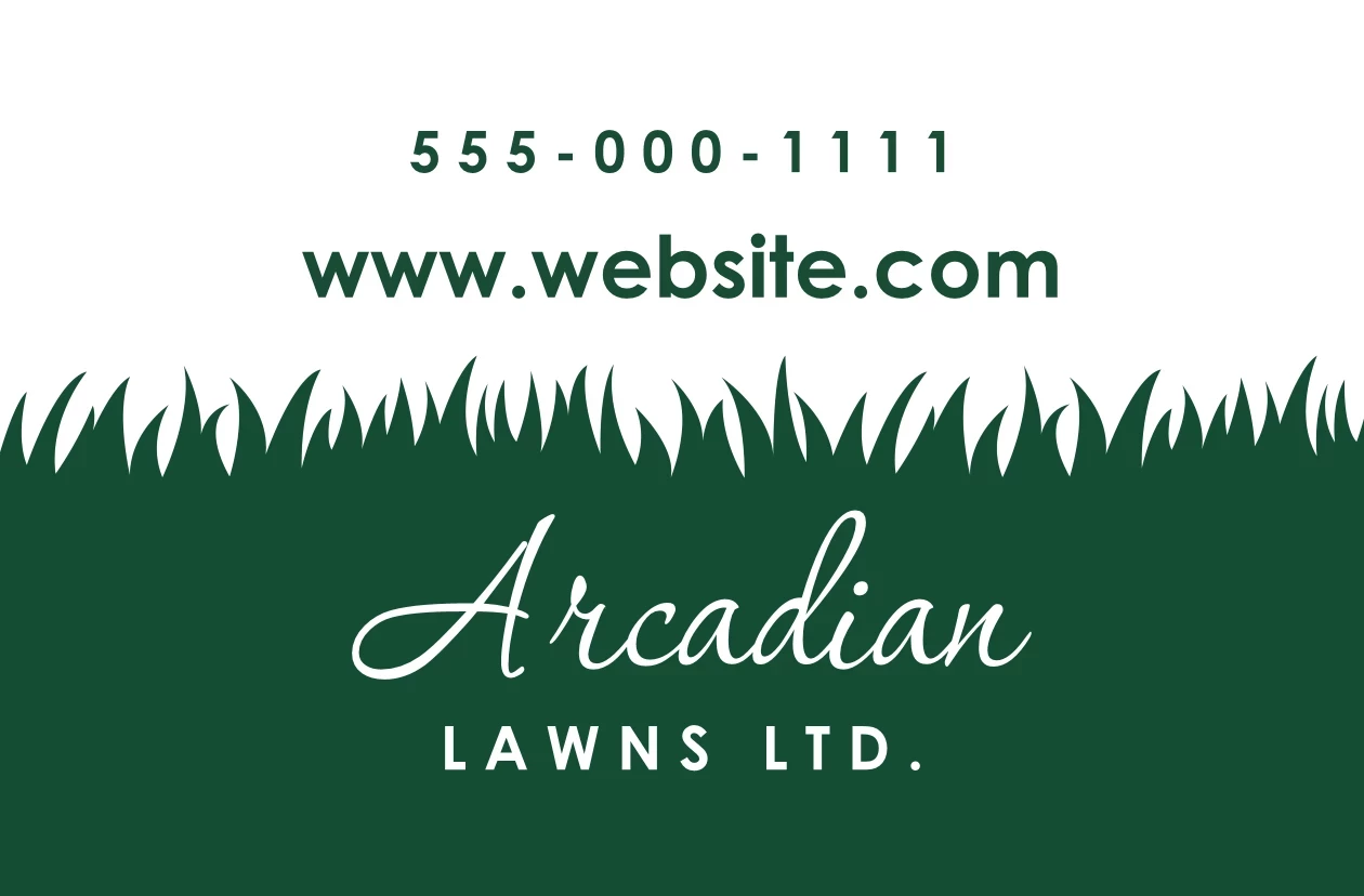 Landscaping Lawn Magnet
