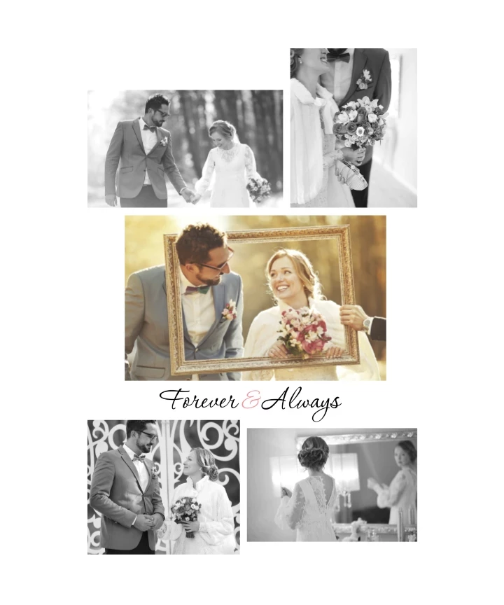 Multiple Photos Wedding