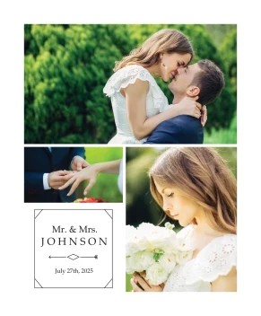 Elegant Corner Collage