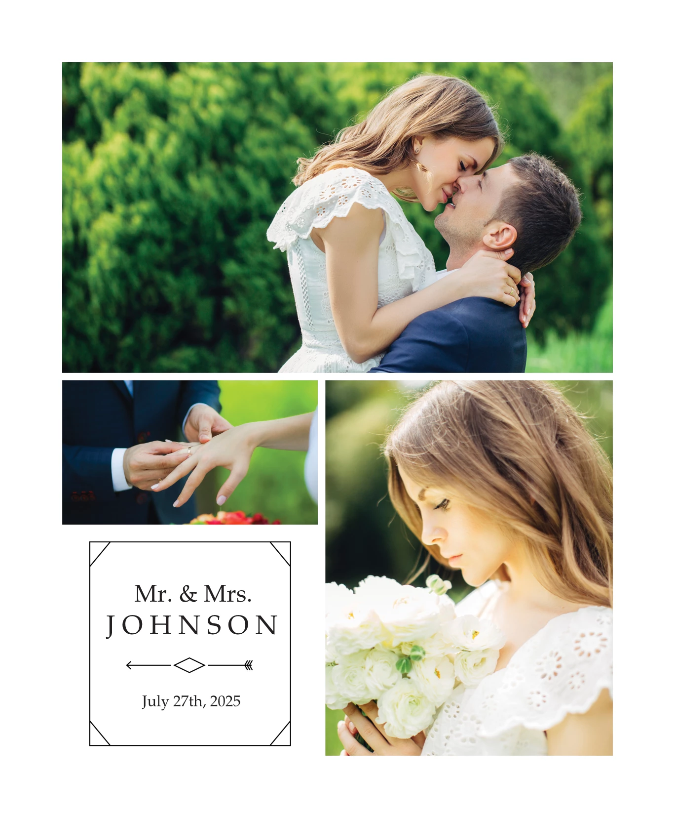 Elegant Corner Collage