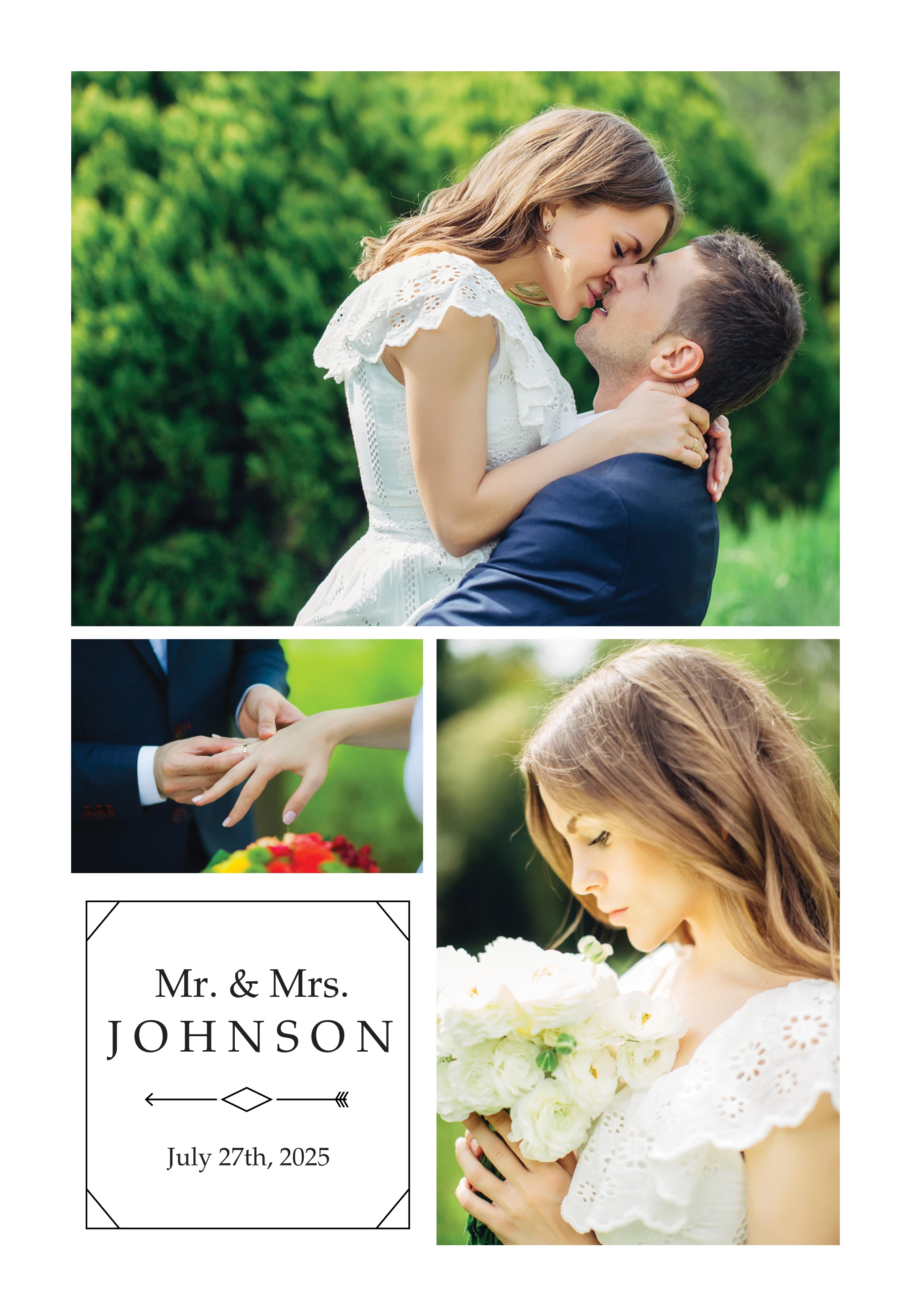 Elegant Corner Collage