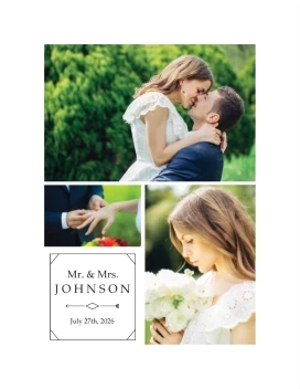 Elegant Corner Collage