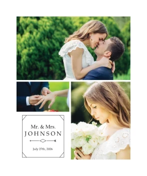 Elegant Corner Collage