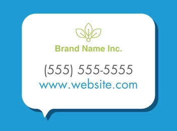 Speech Bubble Generic Store