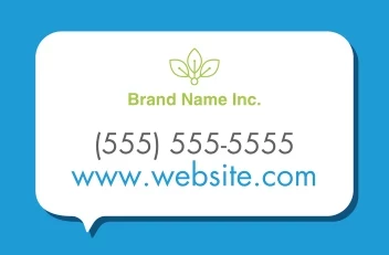 Speech Bubble Generic Store