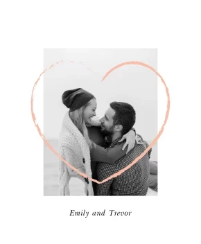 Simple Golden Heart Line