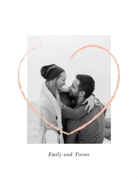 Simple Golden Heart Line