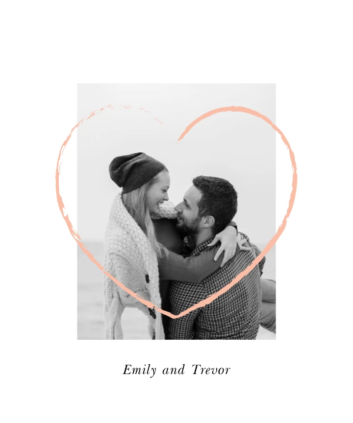 Simple Golden Heart Line