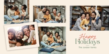 Modern Happy Holiday Collage