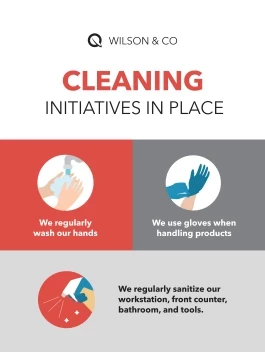 Cleaning Initiatives