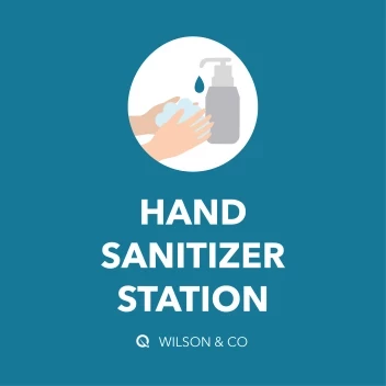 Hand Sanitizer Station