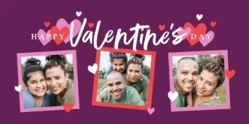 Hearts and Frames Valentine