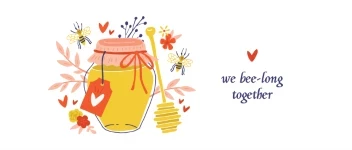 Illustrated Honey Bee