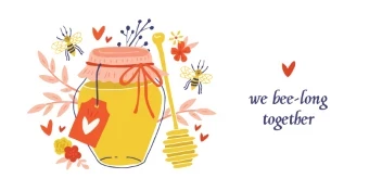 Illustrated Honey Bee