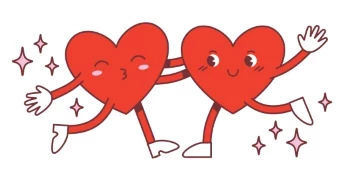 Valentine Heart Characters