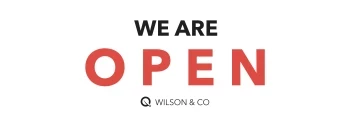 We Are Open