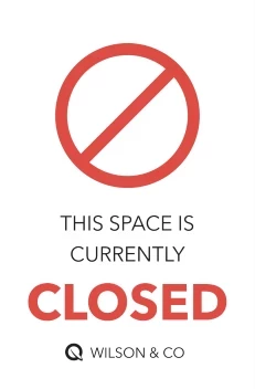 Space Is Currently Closed
